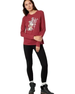 Life is Good Max Most Wonderful Time Long Sleeve Crusher™ Tee Cranberry Red Online