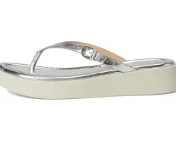 Women Frye Maya Buckle Thong Sandals