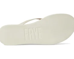 Frye Maya Buckle Thong Sandals Ivory Online