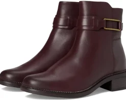 Clarks Maye Bella Bordeaux Leather Sale