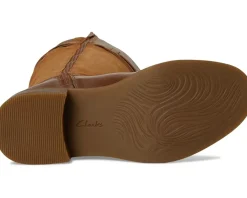 Clarks Maye Carly Tan Leather Outlet