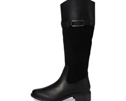 Clarks Maye Carly Black Leather Clearance