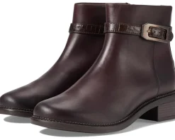 Clarks Maye Grace Bordeaux Leather Hot