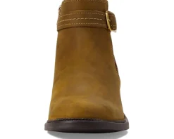 Clarks Maye Strap Dark Tan Leather Hot