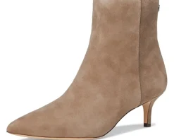 Women Lauren Ralph Lauren McKay Suede Bootie Heel