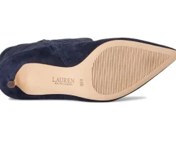 Women Lauren Ralph Lauren McKay Suede Tall Boots Heel