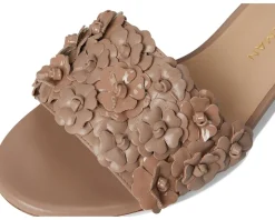 Stuart Weitzman MEADOW BLOCK SLIDE 35 Fawn Sale