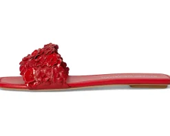 Stuart Weitzman MEADOW SLIDE Cherry Outlet