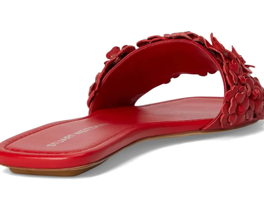 Stuart Weitzman MEADOW SLIDE Cherry Outlet