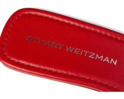 Stuart Weitzman MEADOW SLIDE Cherry Outlet