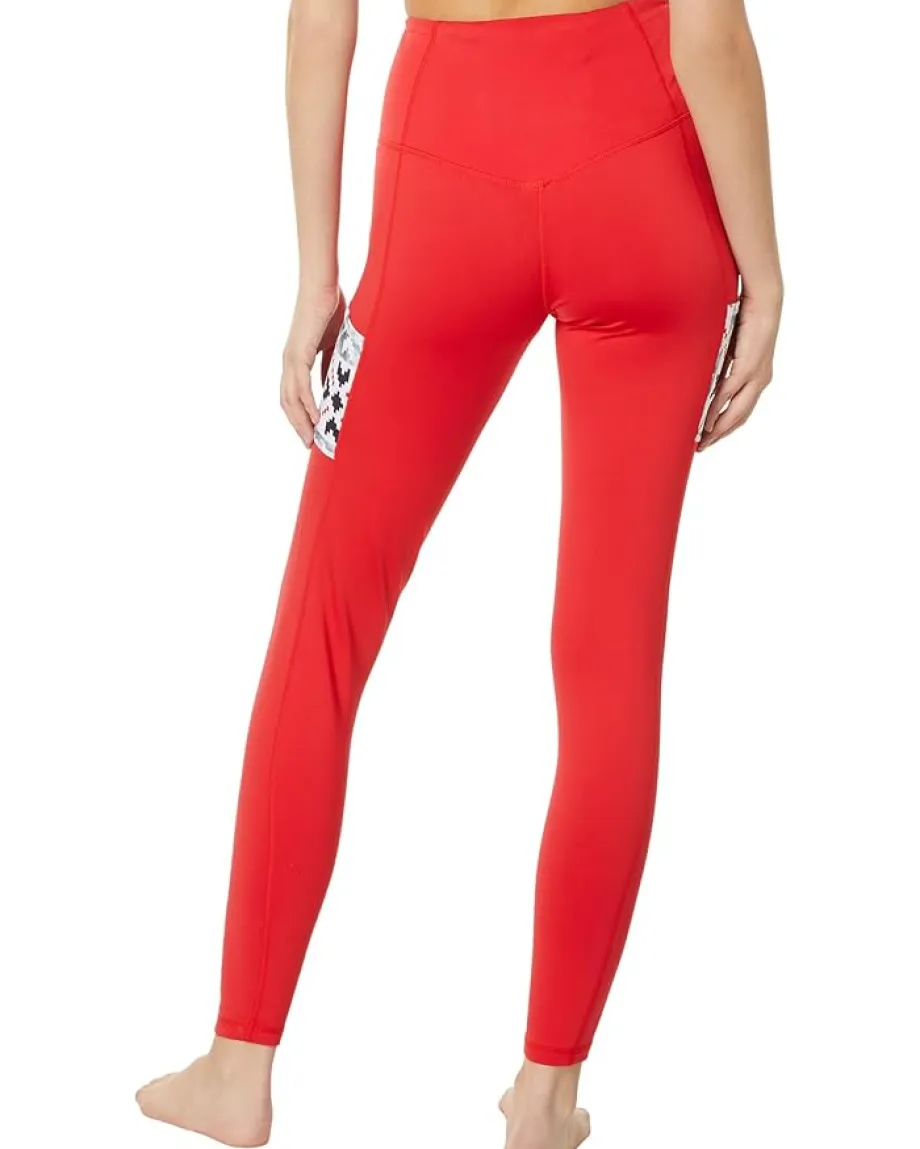 Hot Chillys Mec Pocket Print Tights Fiesta Nordic Best