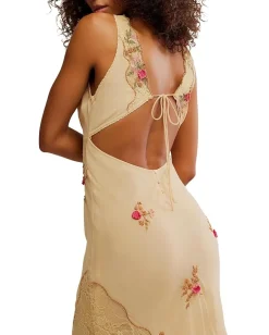 Women Free People Meet Again Midi Dress