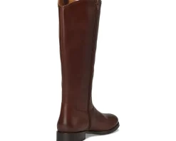 Frye Melissa Button Tall Inside Zip Saddle Hot