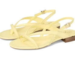 Vince Camuto Melly Strappy Flat Sandals Sunshine Best