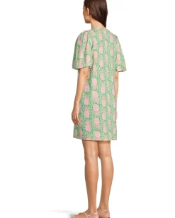 Lilly Pulitzer Mercer Dress Fauna Green Party Like A Pineapple Hot