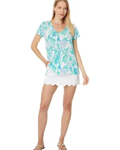 Lilly Pulitzer Meredith Tee Resort White Just A Pinch Outlet