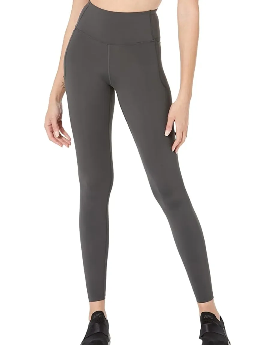 Under Armour Meridian Leggings Jet Gray/Metallic Silver New