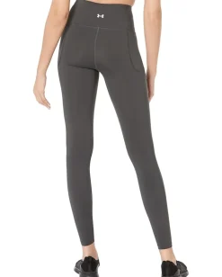 Under Armour Meridian Leggings Jet Gray/Metallic Silver New