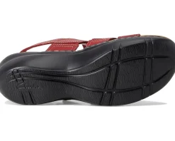 Clarks Merliah 2 Bali Red Combi Leather Sale