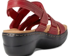 Clarks Merliah 2 Bali Red Combi Leather Sale