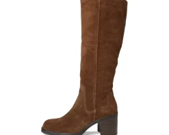 Vagabond Shoemakers Meryl Suede Tall Boots Cocoa Brown