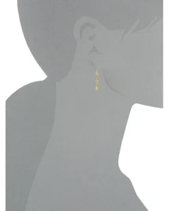 gorjana Mesa Wave Drop Earrings Gold Discount