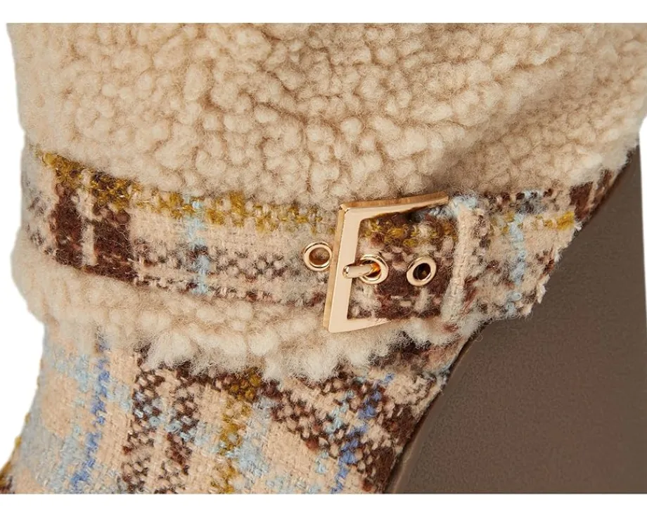 Women Jessica Simpson Meztyn Shearling Wedge Bootie