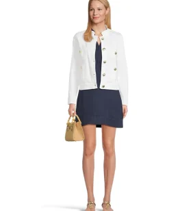 Women Lilly Pulitzer Mialeigh Elbow Sleeve Linen