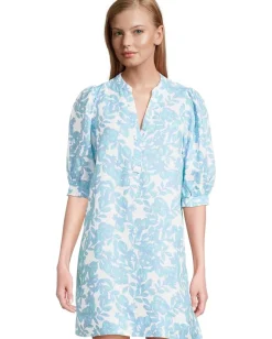 Women Lilly Pulitzer Mialeigh Elbow Sleeve Linen