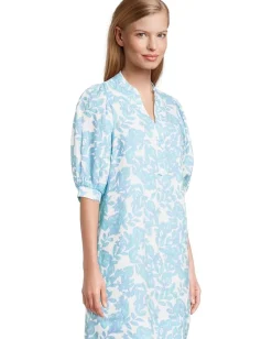 Women Lilly Pulitzer Mialeigh Elbow Sleeve Linen