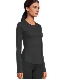 Women New Balance Micro-Rib Long Sleeve