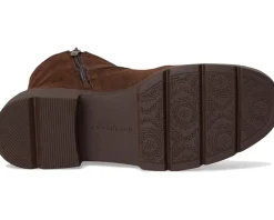 Lucky Brand Migyn Double Buckle Moto Boots Cappuccino Hot