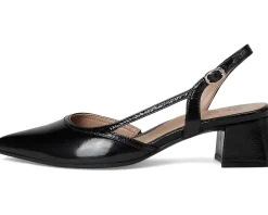 Naturalizer Mila Dress Shoes Black Leather Hot