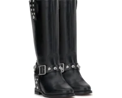 Women Jessica Simpson Milley Studded Moto Boot