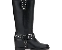 Women Jessica Simpson Milley Studded Moto Boot