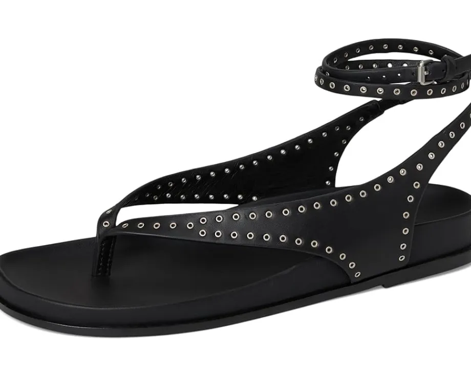 Women Madewell Millie Thong Lace Up Sandals - Grommet