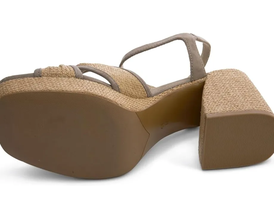 Vaneli Mina Military Suede/Nat Raffia Online