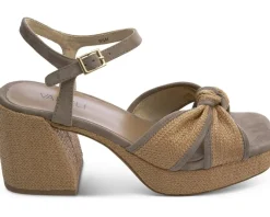 Vaneli Mina Military Suede/Nat Raffia Online