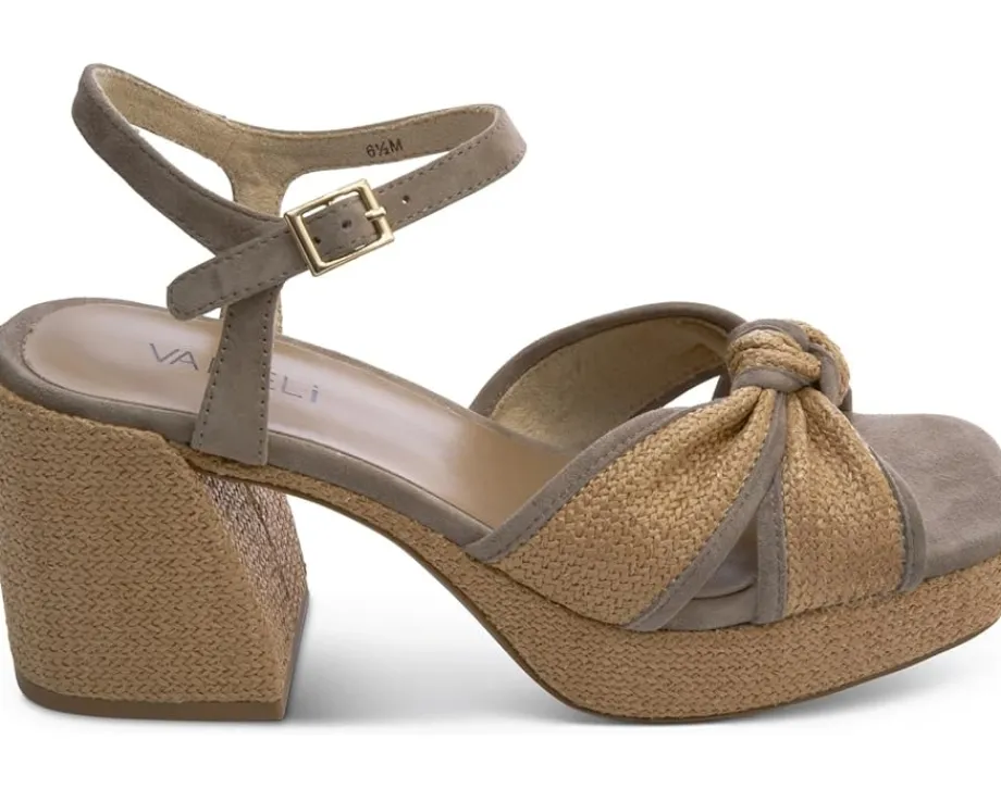 Vaneli Mina Military Suede/Nat Raffia Online