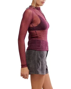 Women Free People Minding My Business Top