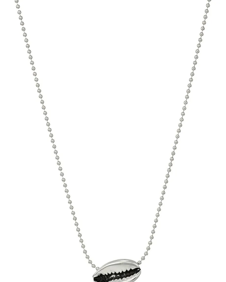 Rebecca Minkoff Mini Lola Necklace Silver Clearance