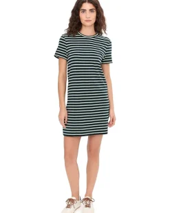 Women Madewell Mini Tee Dress in Stripe