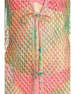 Women BECCA Mirage Fishnet Tunic