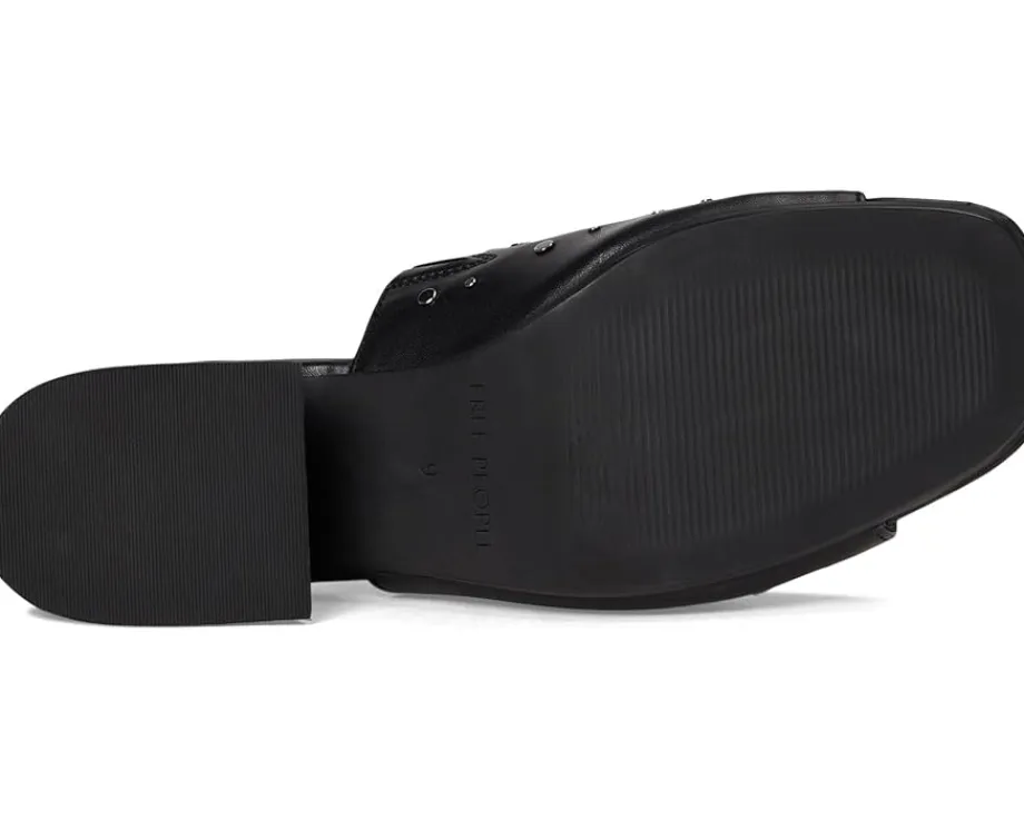 Free People Mirage Mules Black Leather New