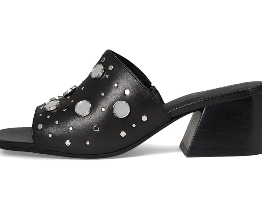 Free People Mirage Mules Black Leather New