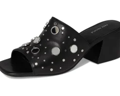 Free People Mirage Mules Black Leather New