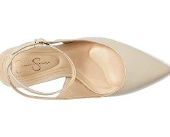 Women Jessica Simpson Miriale Slingback Ankle Strap Pumps