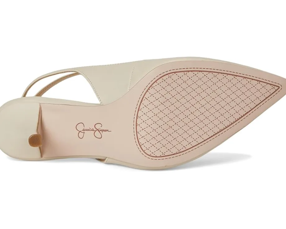 Women Jessica Simpson Miriale Slingback Ankle Strap Pumps