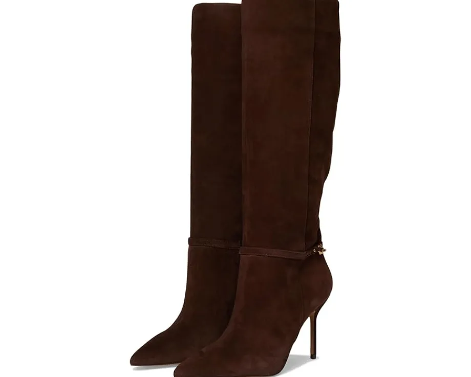 Vince Camuto Mirtha Ankle Link Knee High Boot Brownie Sale
