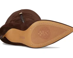 Vince Camuto Mirtha Ankle Link Knee High Boot Brownie Sale